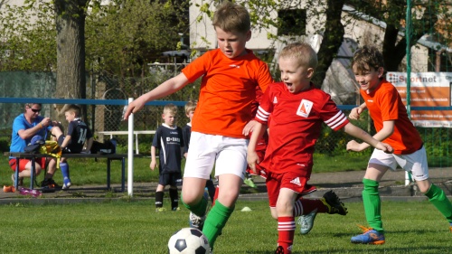 minipřípravka FKJ - Sokol Zábrodí, 19.4.2018, foto: Václav Mlejnek